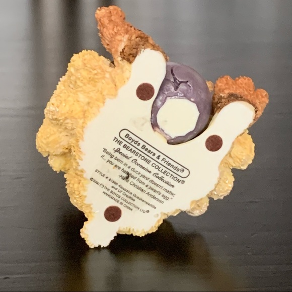 Boyds Bears Alouysious Quackenwaddle and Lil’ Crackles Easter Resin Figurine - Picture 13 of 14